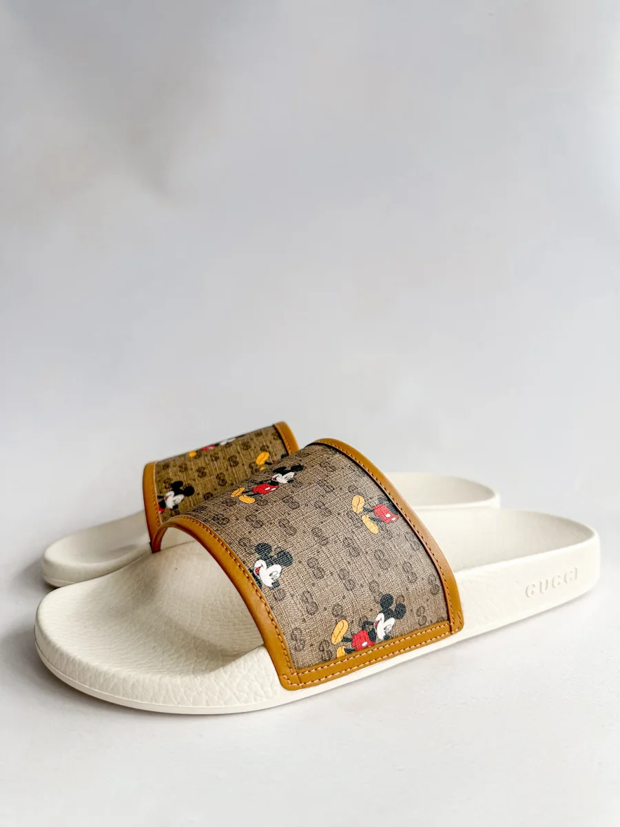 Gucci X Disney Mickey Mouse Sliders - Imagen 3