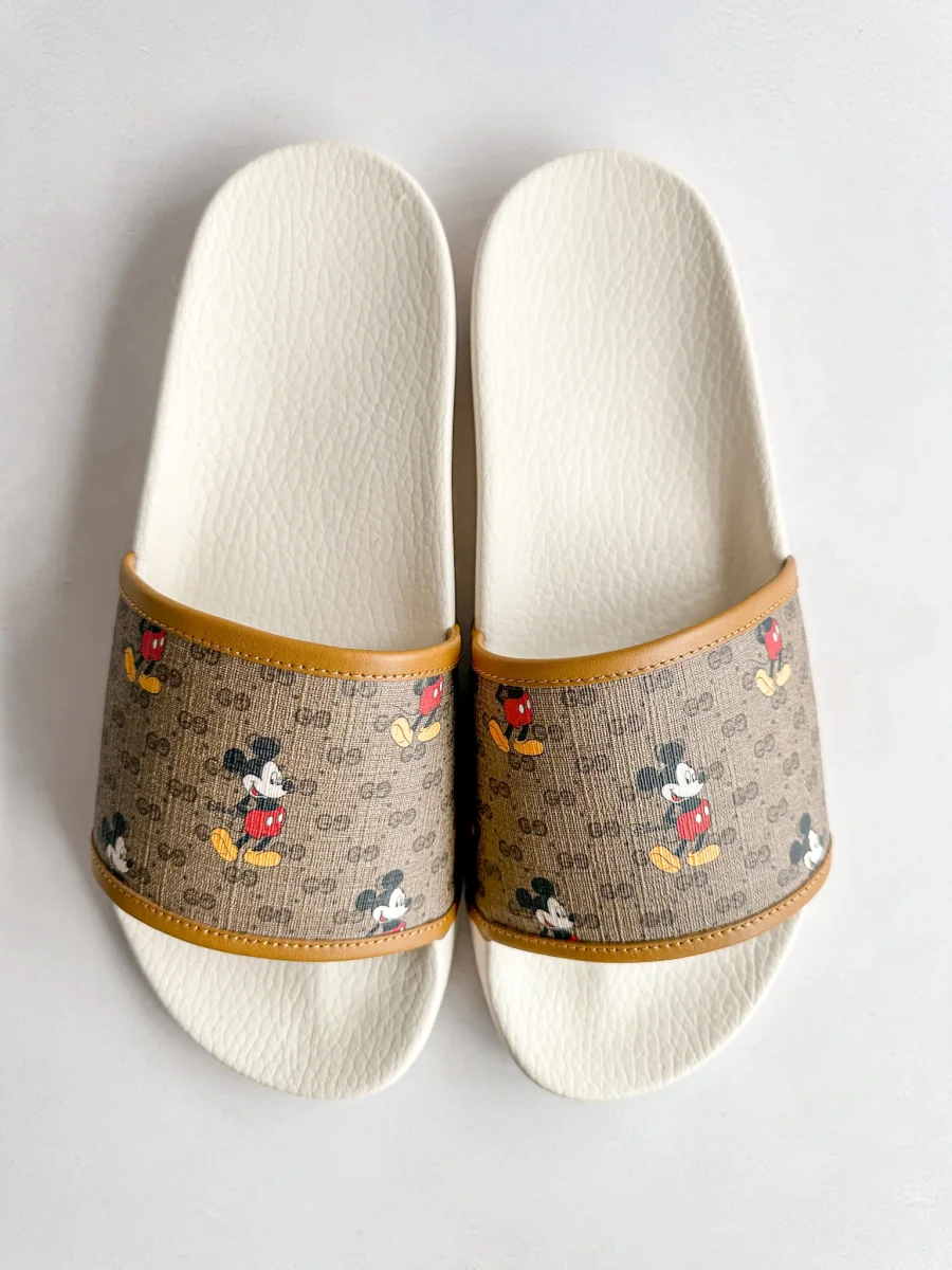 Gucci X Disney Mickey Mouse Sliders - Imagen 6