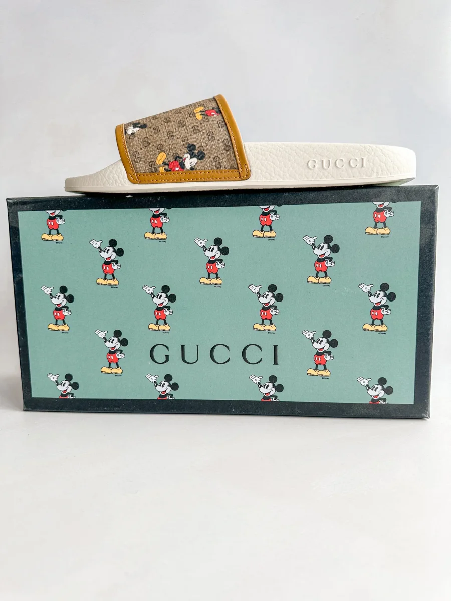 Gucci X Disney Mickey Mouse Sliders - Imagen 2