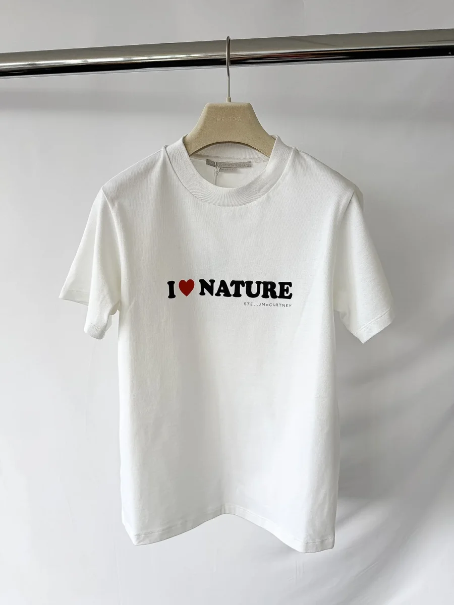 Stella Mccartney I Heart Nature Slogan T-Shirt - Imagen 3