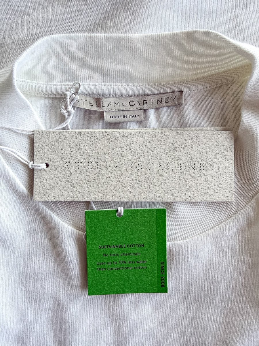 Stella Mccartney I Heart Nature Slogan T-Shirt - Imagen 6