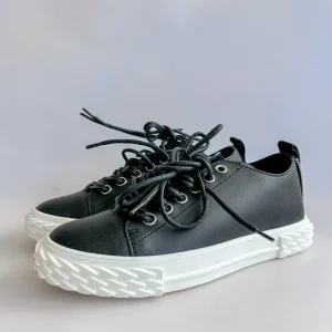 Giuseppe Zanotti Black Blabber Low Top Sneakers