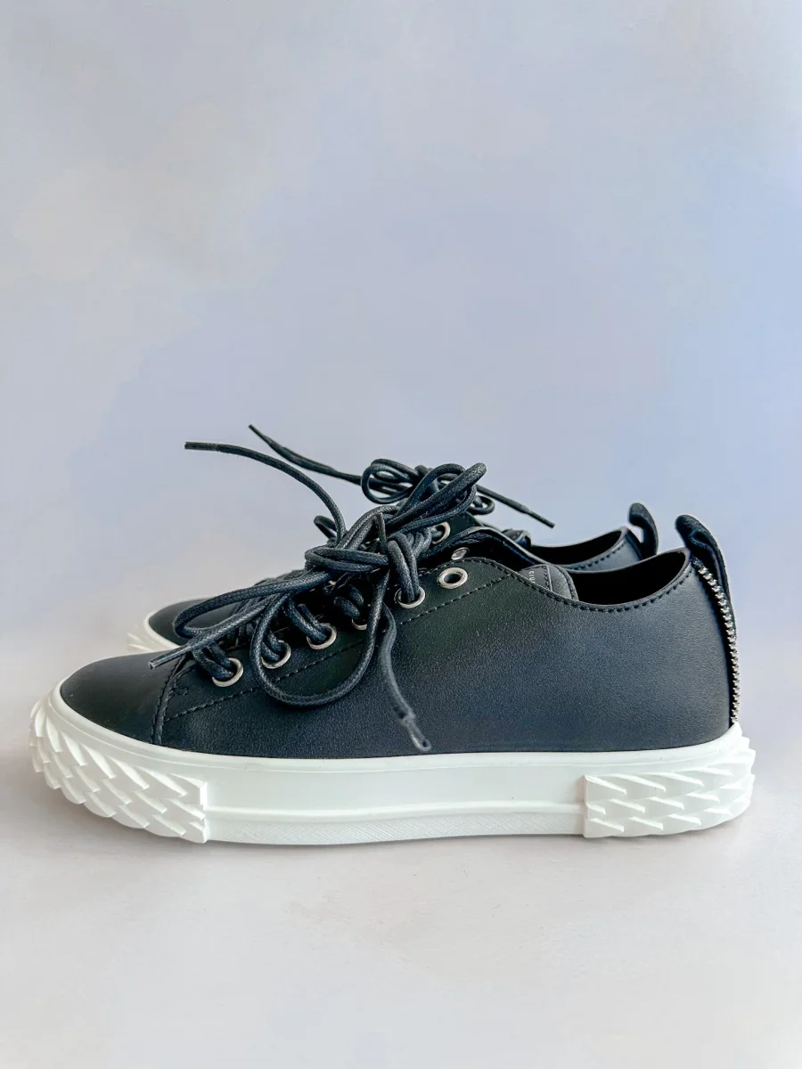 Giuseppe Zanotti Black Blabber Low Top Sneakers - Imagen 3
