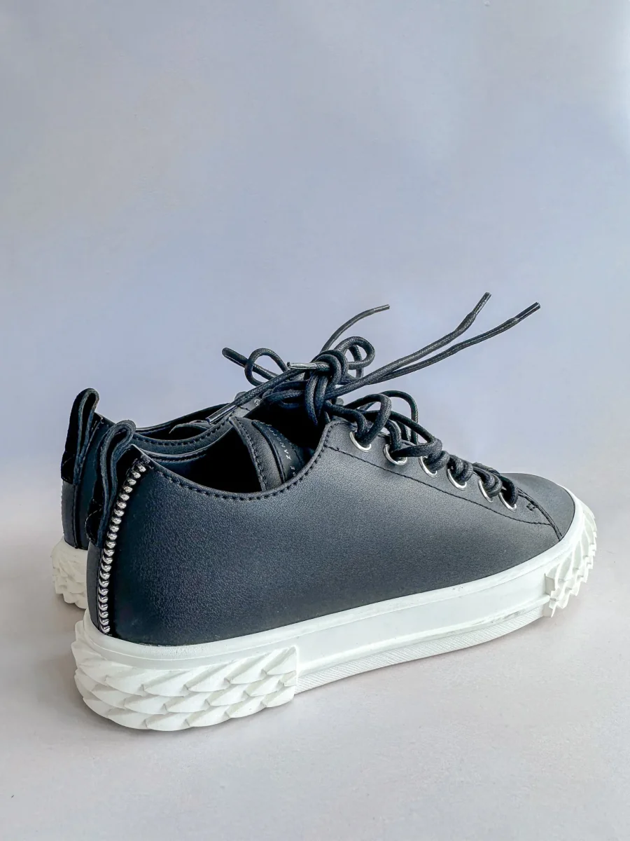 Giuseppe Zanotti Black Blabber Low Top Sneakers - Imagen 4