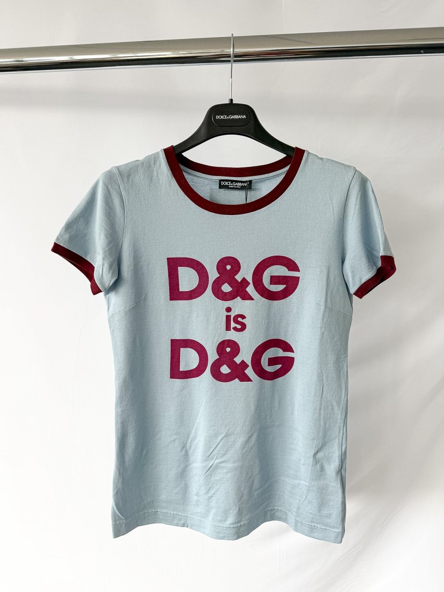 Dolce & Gabbana “DG is DG” Print Jersey T-shirt - Imagen 5