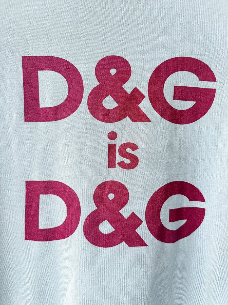 Dolce & Gabbana “DG is DG” Print Jersey T-shirt - Imagen 6