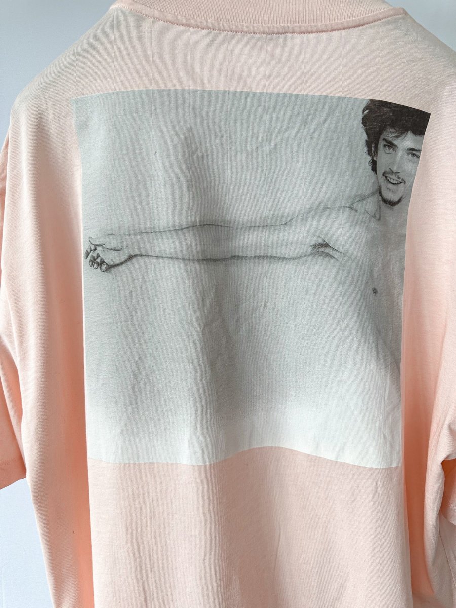 Raf Simons x Robert Mapplethorpe Pink Photograph Back T-Shirt - Imagen 6