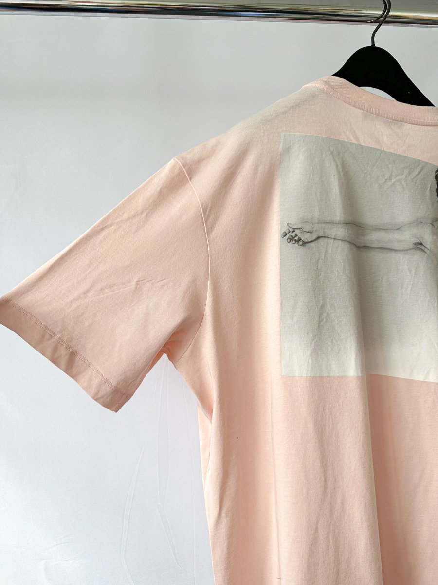 Raf Simons x Robert Mapplethorpe Pink Photograph Back T-Shirt - Imagen 7