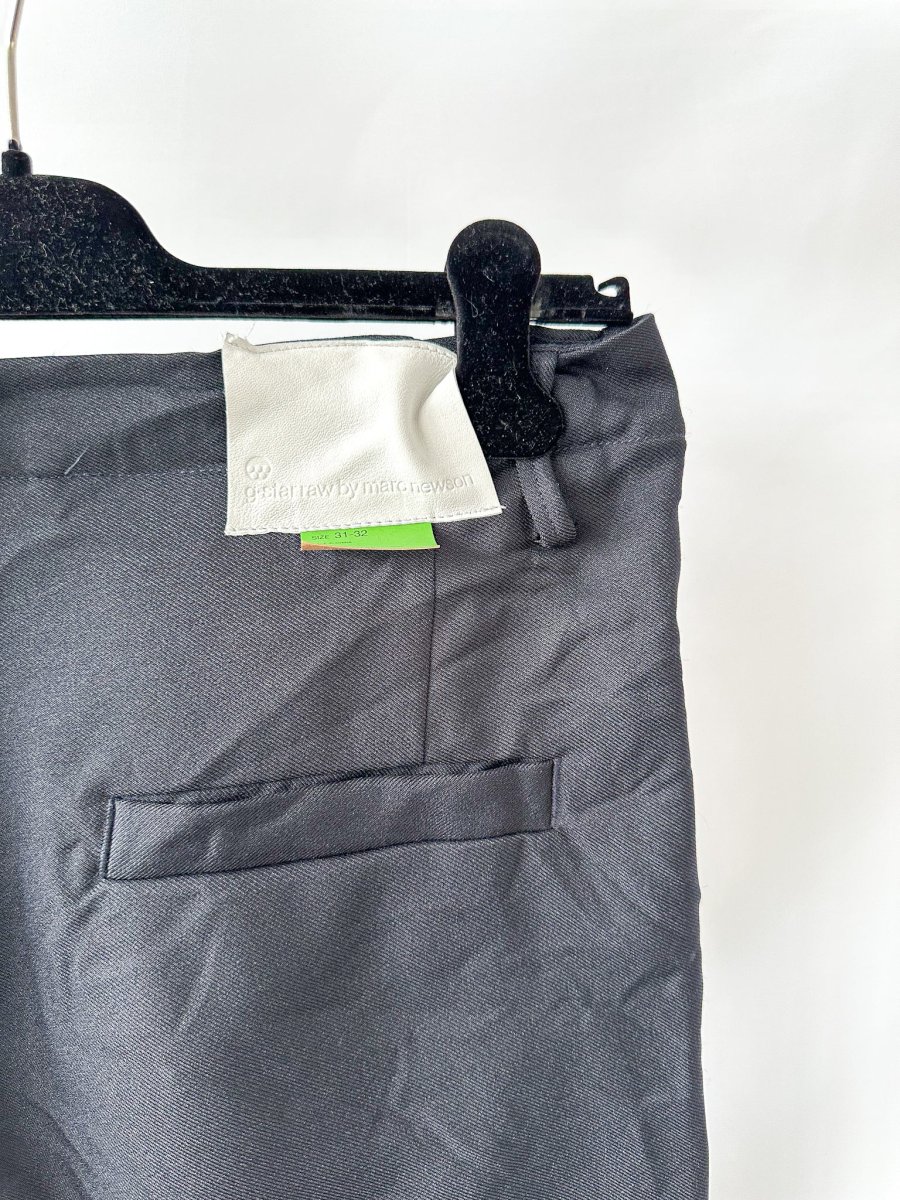 G-Star Raw by Marc Newson Navy Blue Chino Trousers - Imagen 8
