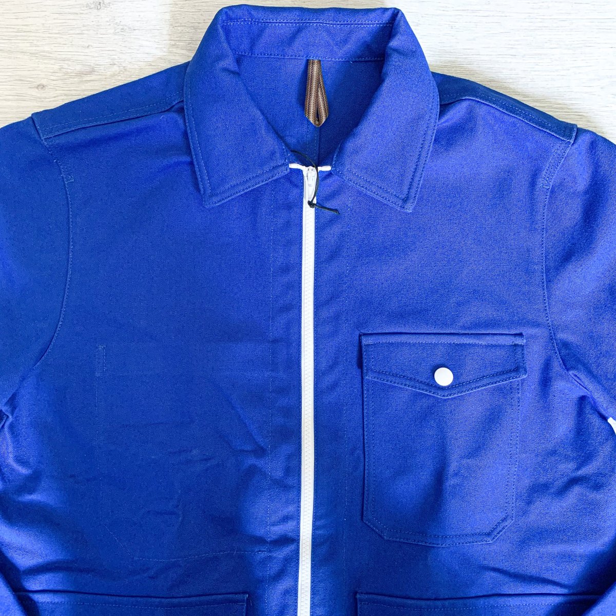 Drake's Blue Cotton 18oz Canvas Yacht Sailing Chore Jacket - Imagen 5