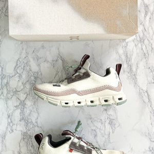 On Running Cloudaway White Green Sneakers