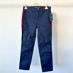 Lauren Ralph Lauren Navy Classic Side Stripe Trousers