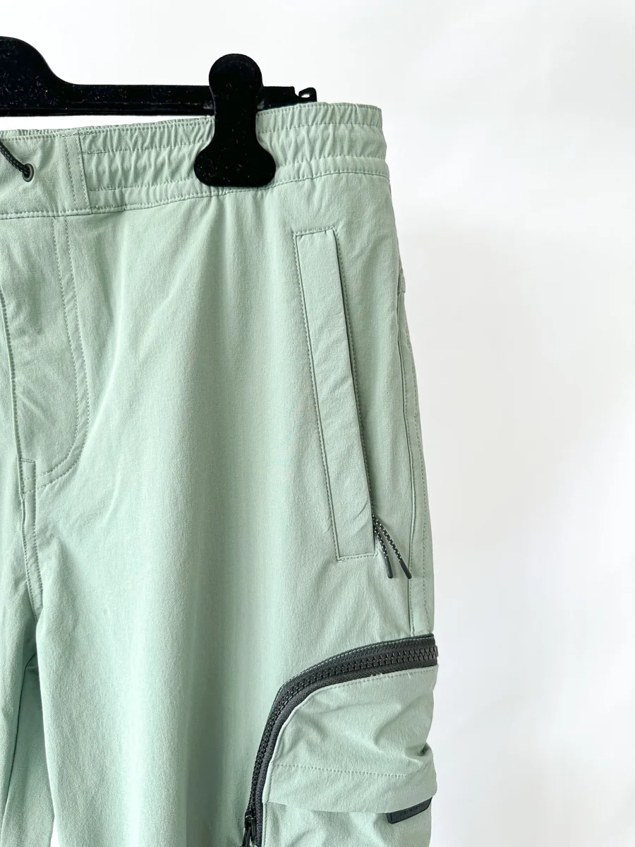 Belstaff Steel Green Slide Cargo Trousers - Imagen 6