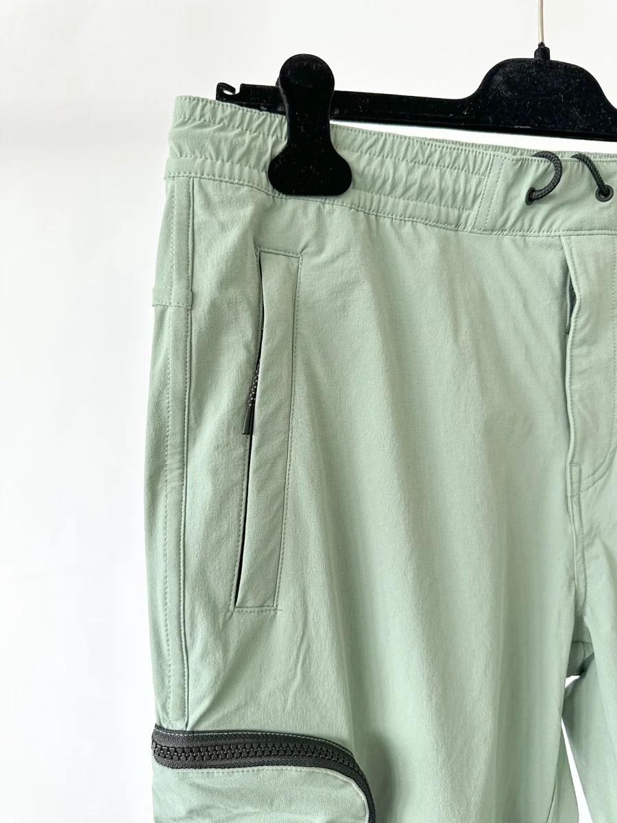 Belstaff Steel Green Slide Cargo Trousers - Imagen 7