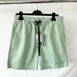 Billionaire Boys Club Mint Green Embroidered Logo Belted Shorts