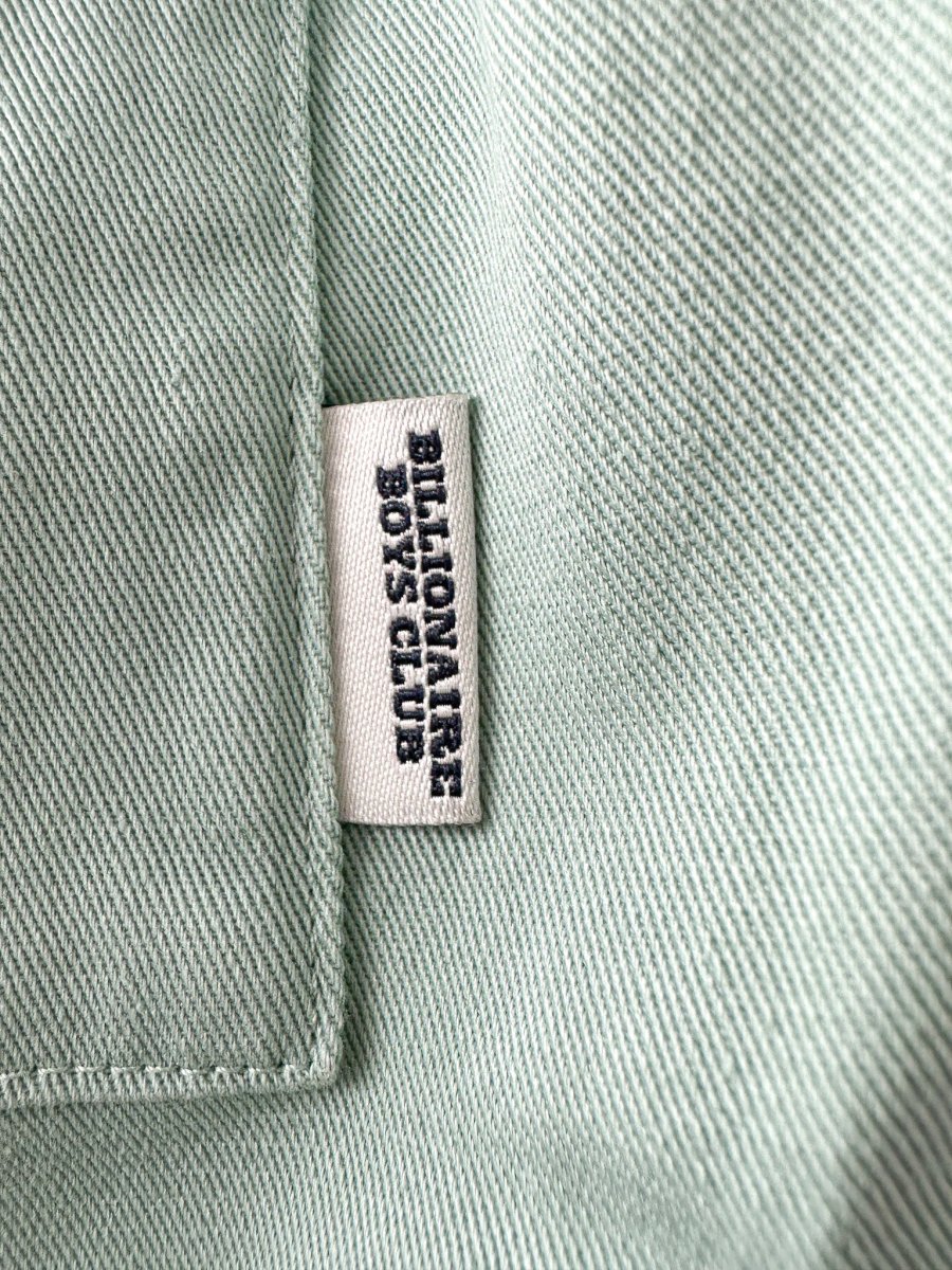 Billionaire Boys Club Mint Green Embroidered Logo Belted Shorts - Imagen 7
