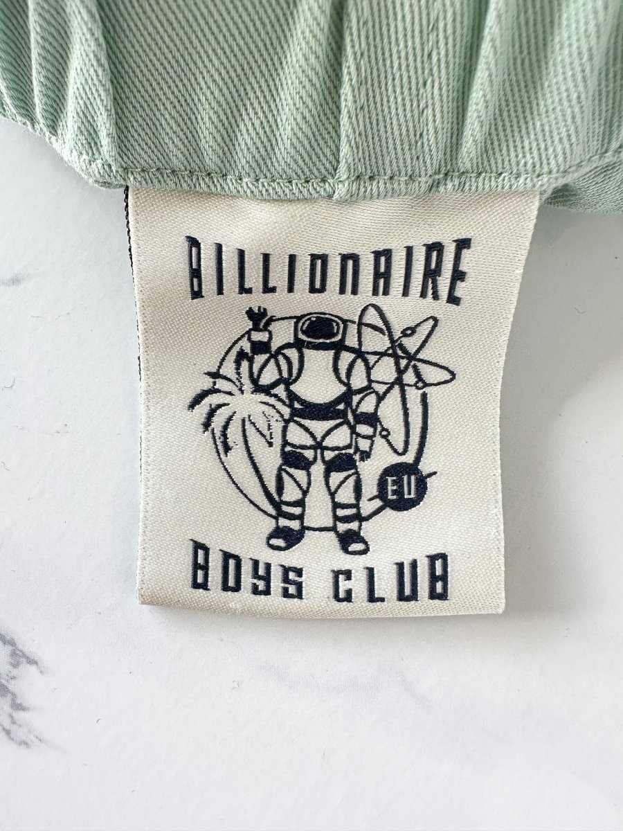 Billionaire Boys Club Mint Green Embroidered Logo Belted Shorts - Imagen 8