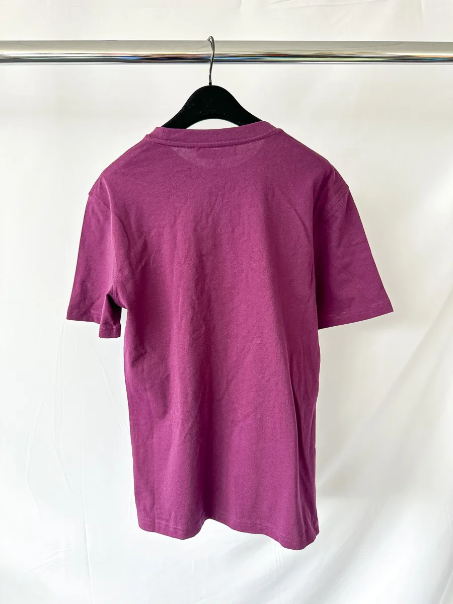 Alexander McQueen Purple Psychobilly Monster Print T-Shirt - Imagen 3