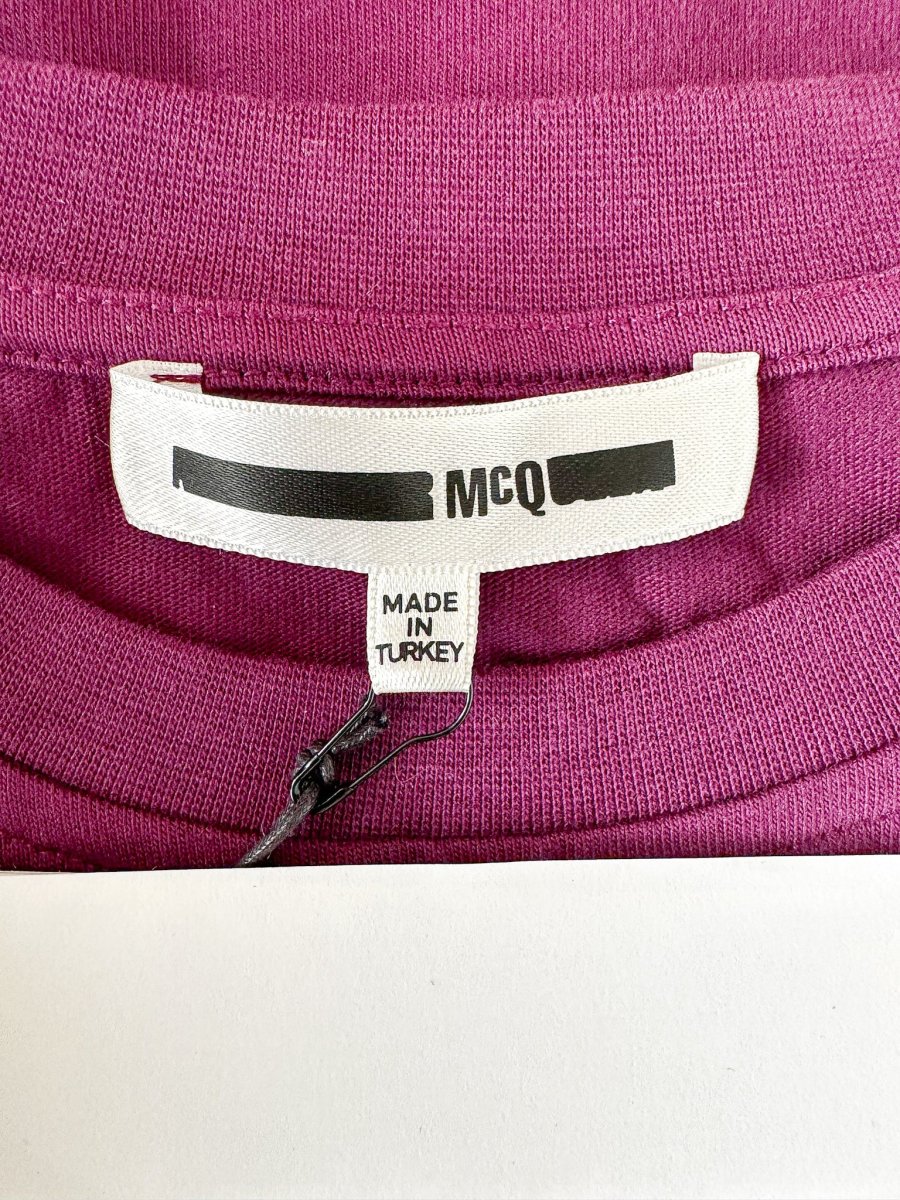 Alexander McQueen Purple Psychobilly Monster Print T-Shirt - Imagen 8