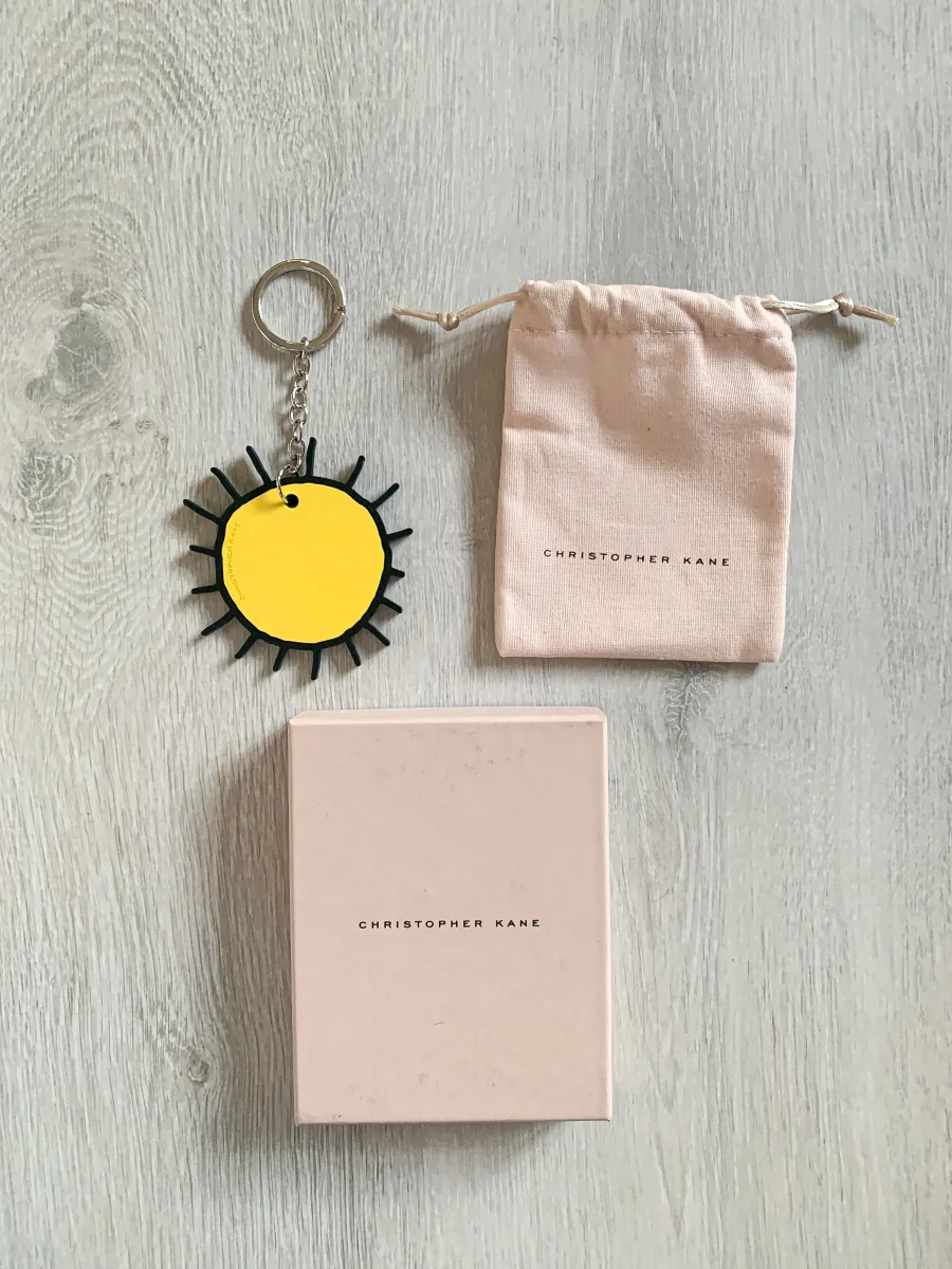 Christopher Kane Sun Keyring - Imagen 2