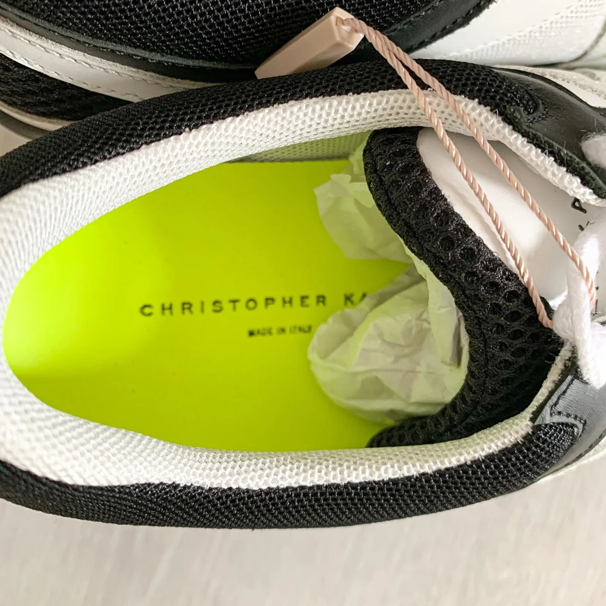 Christopher Kane Looner Sneakers in Black White - Imagen 7