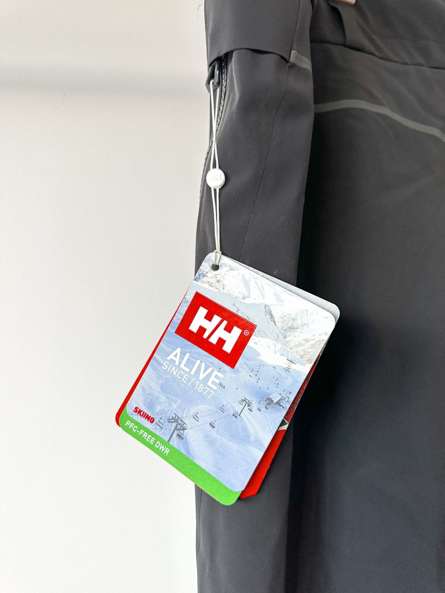 Helly Hansen Black Waterproof Ski Trousers - Imagen 7
