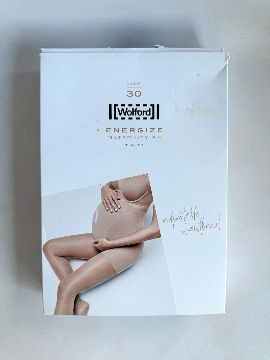 Wolford Maternity Denier 30 Energize Tights in Black - Imagen 7