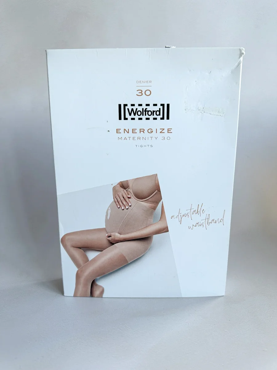 Wolford Maternity Denier 30 Energize Tights in Black - Imagen 3