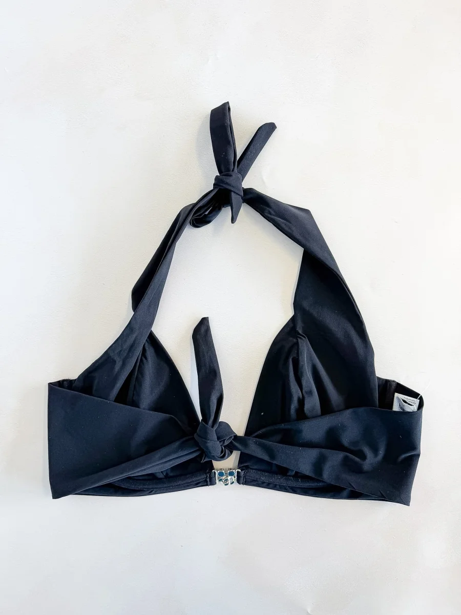 Pain De Sucre Jewel Embellished Bikini Top in Black - Imagen 7