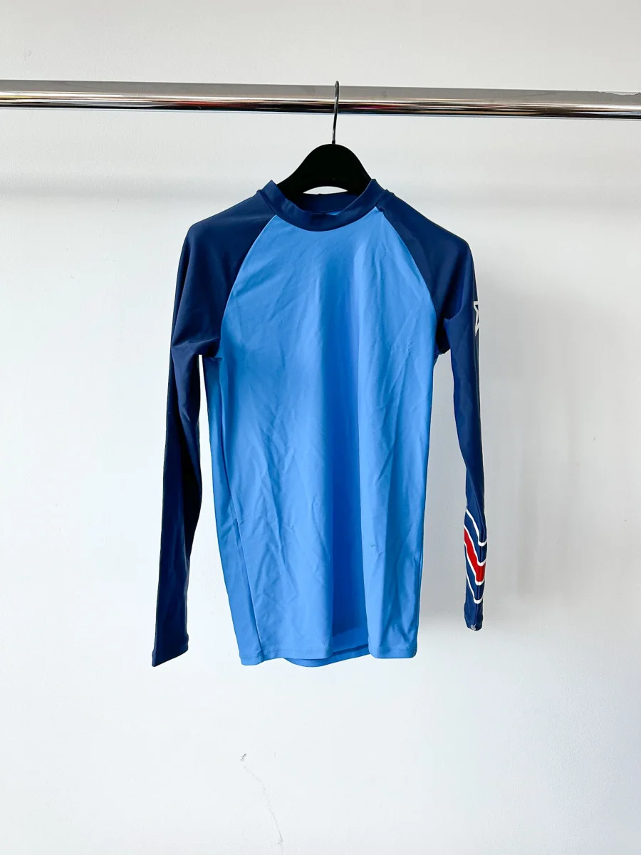 Perfect Moment Mens Blue Long Sleeve Rash Guard Ski Top - Imagen 9