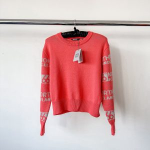 66 North Iceland Allover Logo Knit Crew Neck Ski Jumper