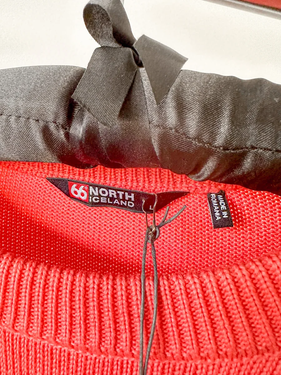 66 North Iceland Allover Logo Knit Crew Neck Ski Jumper - Imagen 8