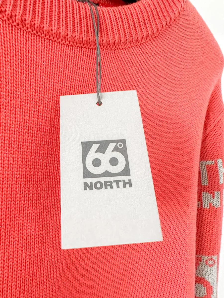 66 North Iceland Allover Logo Knit Crew Neck Ski Jumper - Imagen 9