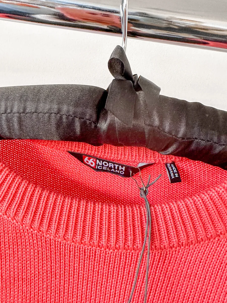 66 North Iceland Allover Logo Knit Crew Neck Ski Jumper - Imagen 4