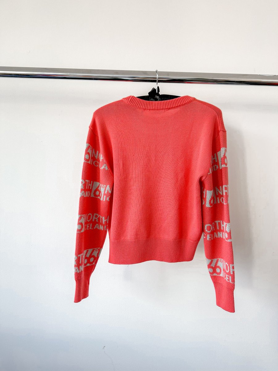 66 North Iceland Allover Logo Knit Crew Neck Ski Jumper - Imagen 3
