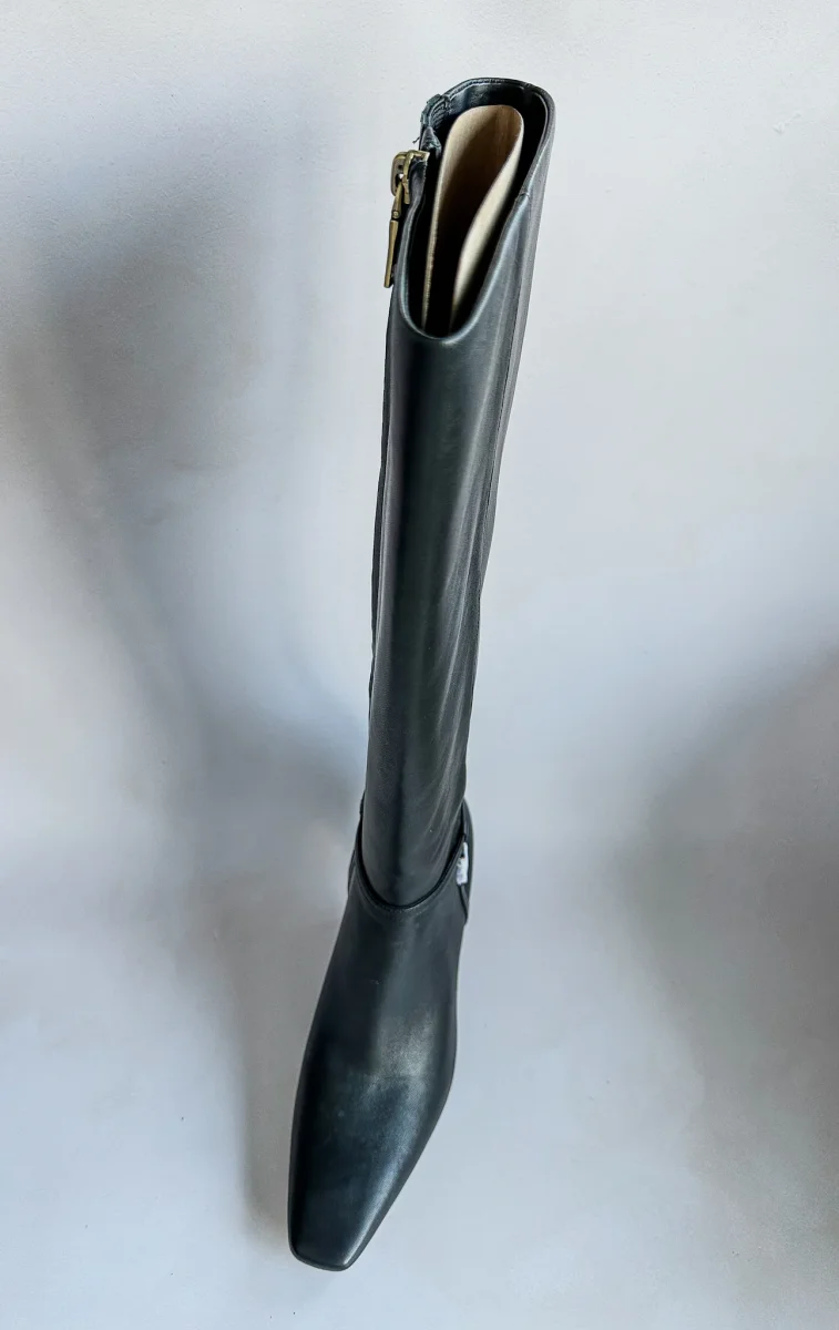Coach Black Raquel Leather Calf Boots - Imagen 8