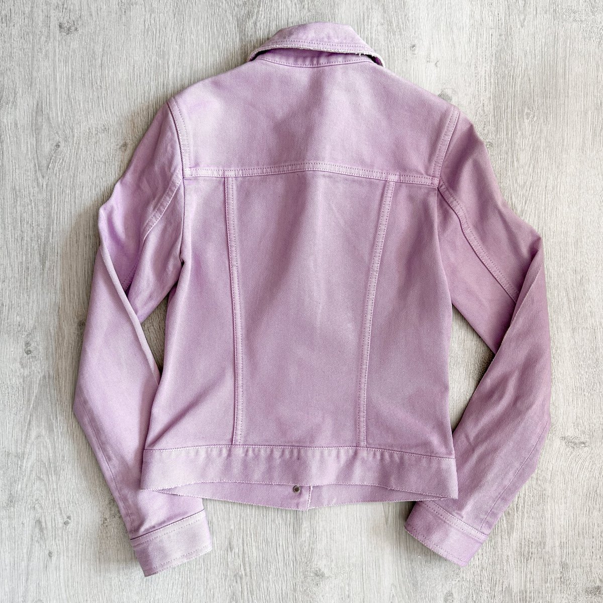 Christopher Kane Pastel Purple Denim Jacket - Imagen 9
