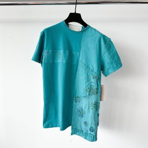 By Walid Hanky Story Patchy T Shirt In Teal