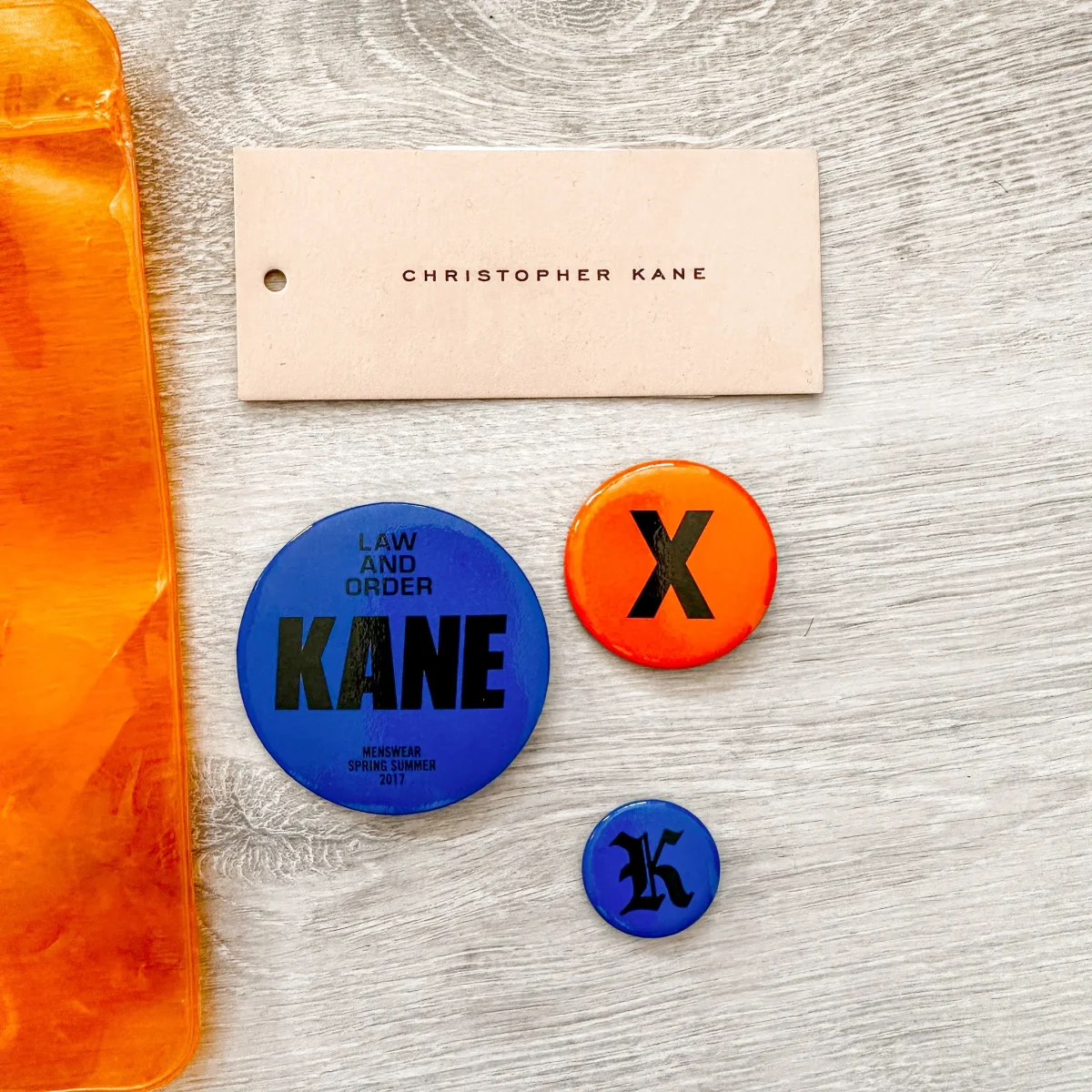 Christopher Kane Logo Badges Set of Three - Imagen 3