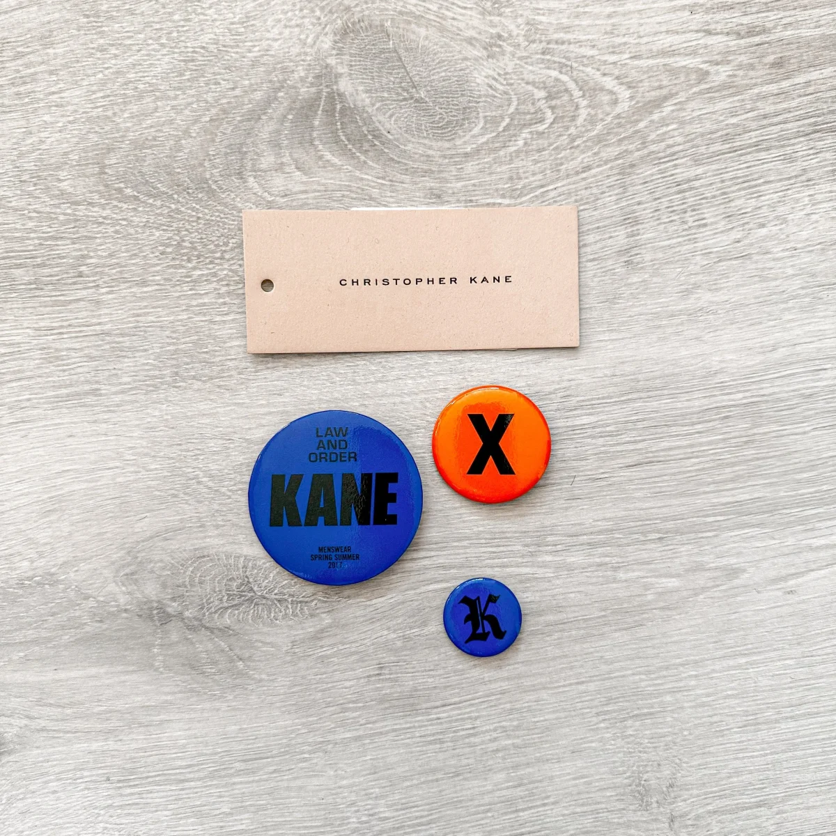 Christopher Kane Logo Badges Set of Three - Imagen 5