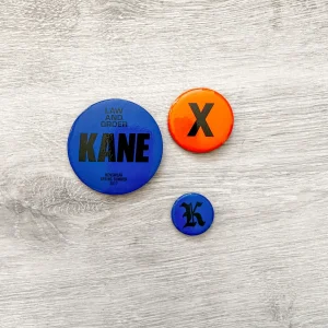 Christopher Kane Logo Badges Set of Three