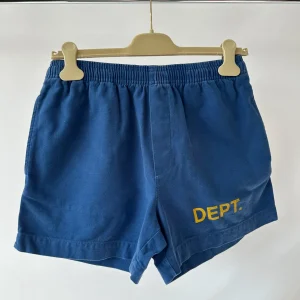 Gallery Dept Blue Track Jersey Shorts
