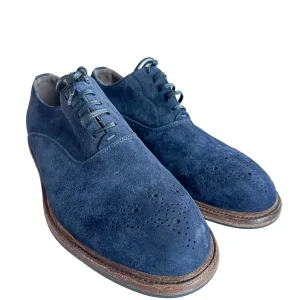 Dolce And Gabbana Blue Oxford Brogues