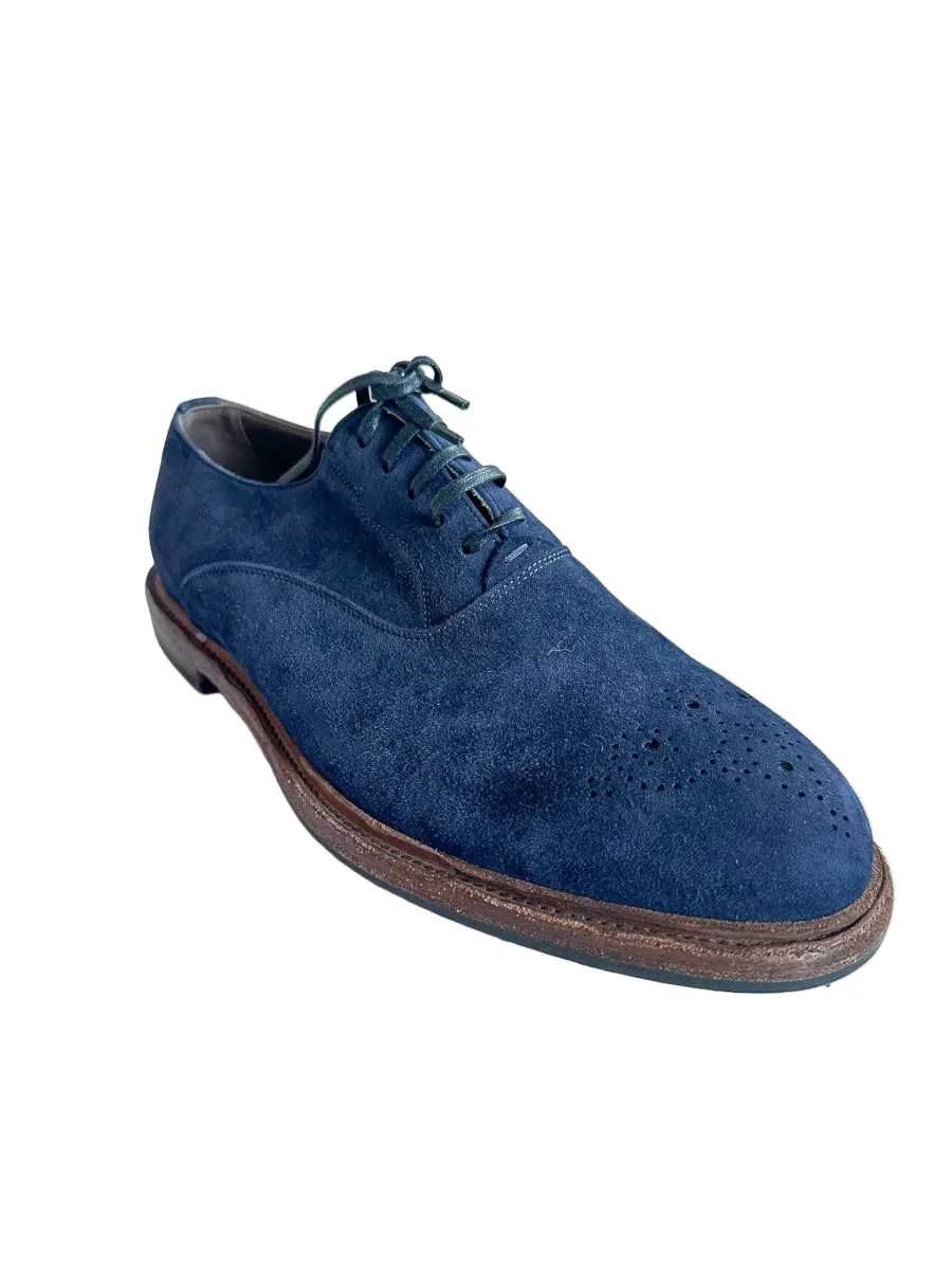 Dolce And Gabbana Blue Oxford Brogues - Imagen 3