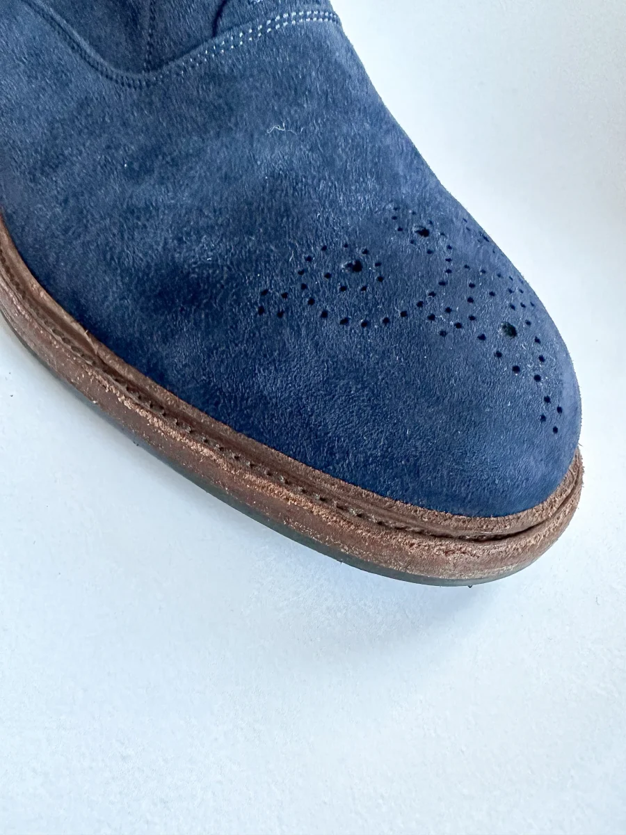 Dolce And Gabbana Blue Oxford Brogues - Imagen 8