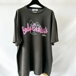 Gallery Dept X Doc Johnson Body Cocktails T Shirt Faded Black