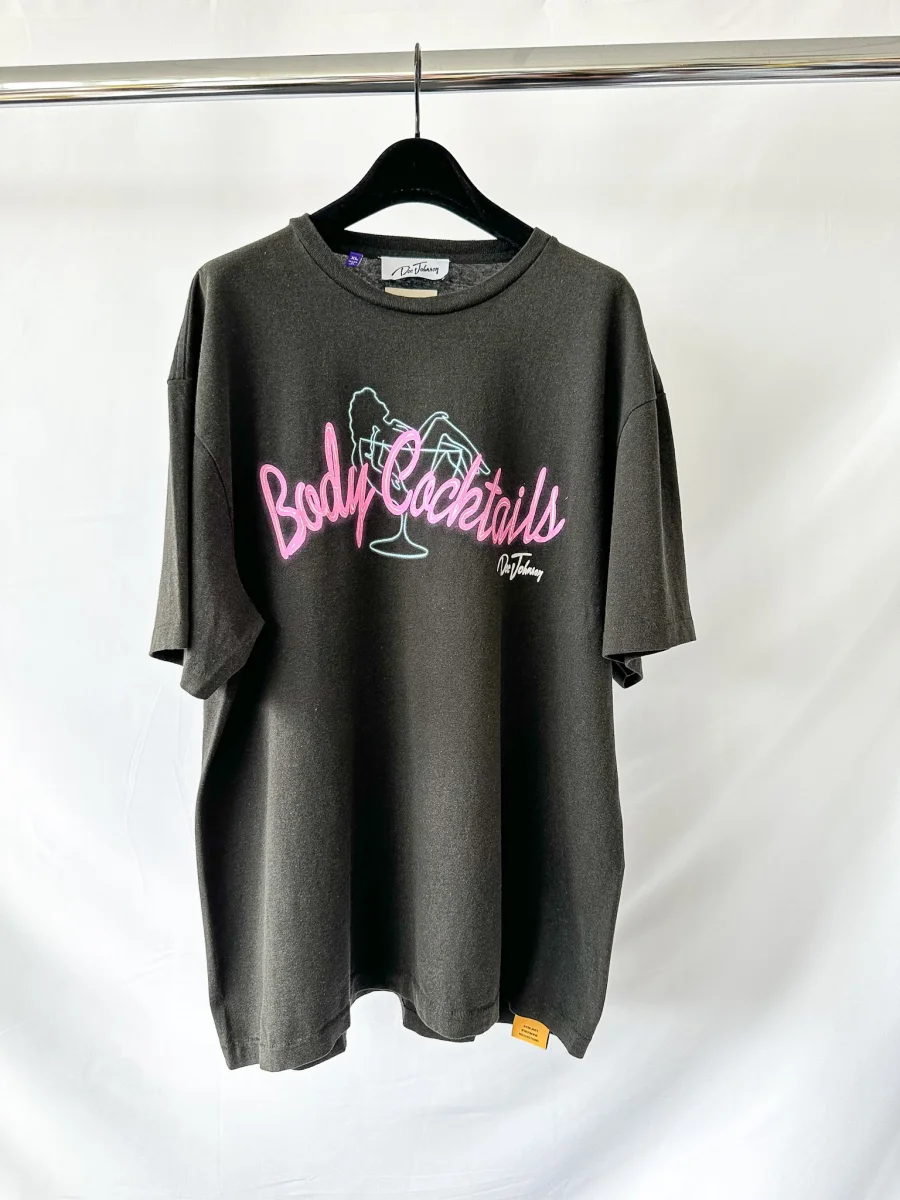 Gallery Dept X Doc Johnson Body Cocktails T Shirt Faded Black