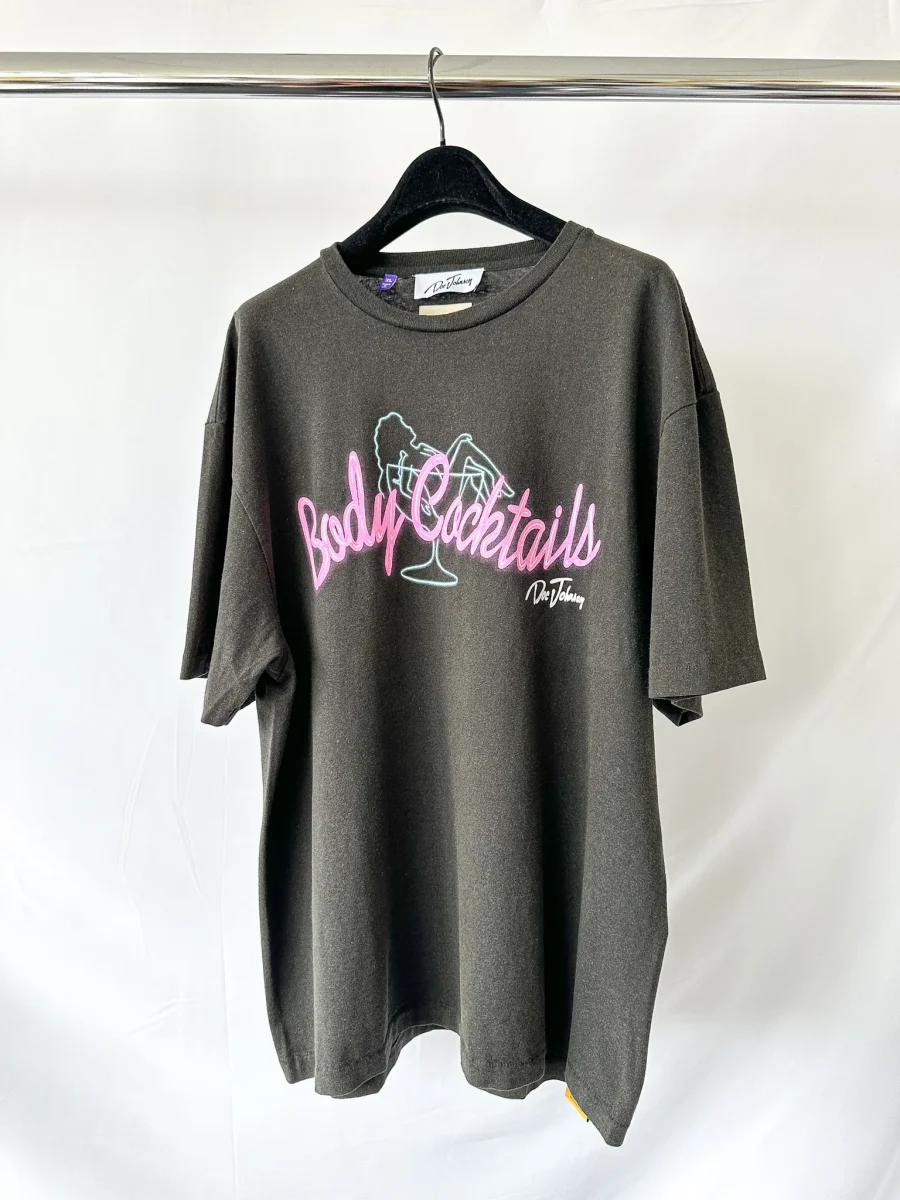 Gallery Dept X Doc Johnson Body Cocktails T Shirt Faded Black - Imagen 6