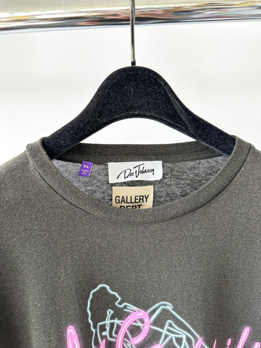 Gallery Dept X Doc Johnson Body Cocktails T Shirt Faded Black - Imagen 7