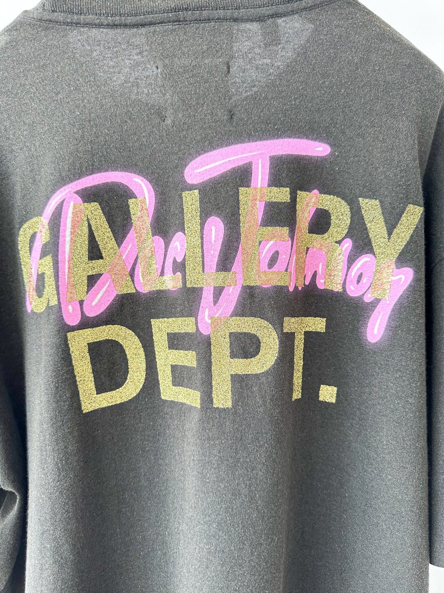 Gallery Dept X Doc Johnson Body Cocktails T Shirt Faded Black - Imagen 8